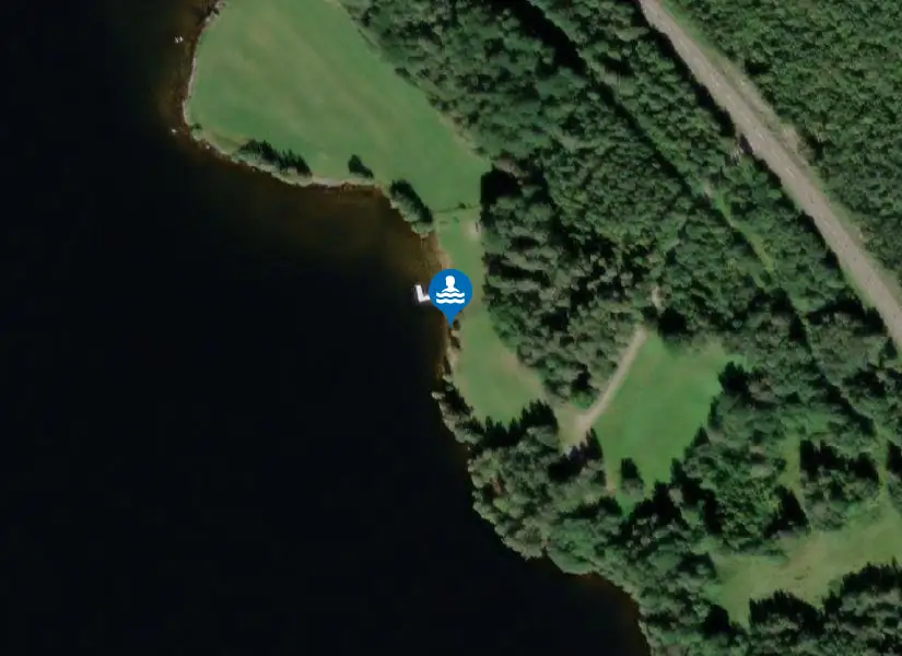 Västbyn Indals-Liden från satellit