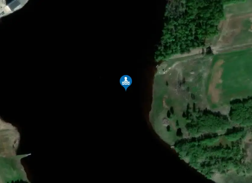 Västerhusbadet från satellit