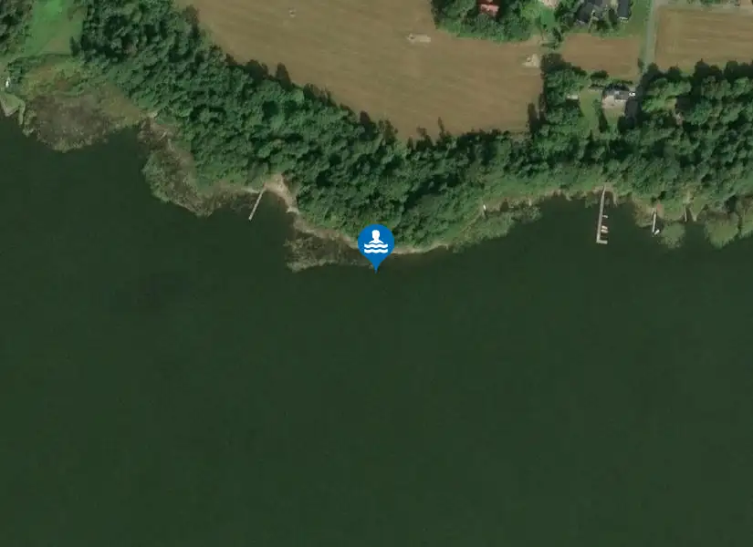 Västra Ringsjön, Stanstorp från satellit