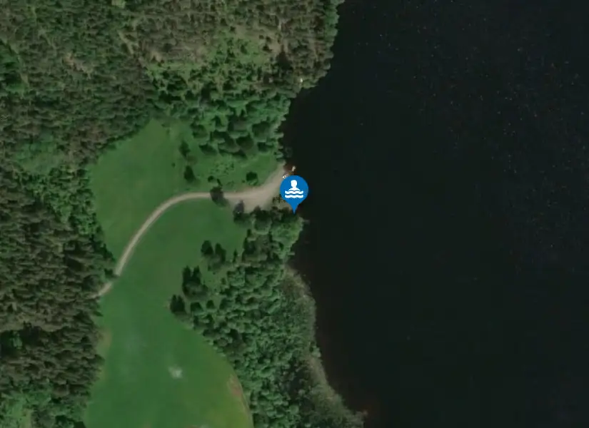 Yxern, Gröpplesand från satellit