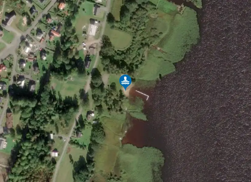 Åminne 1m djup från satellit