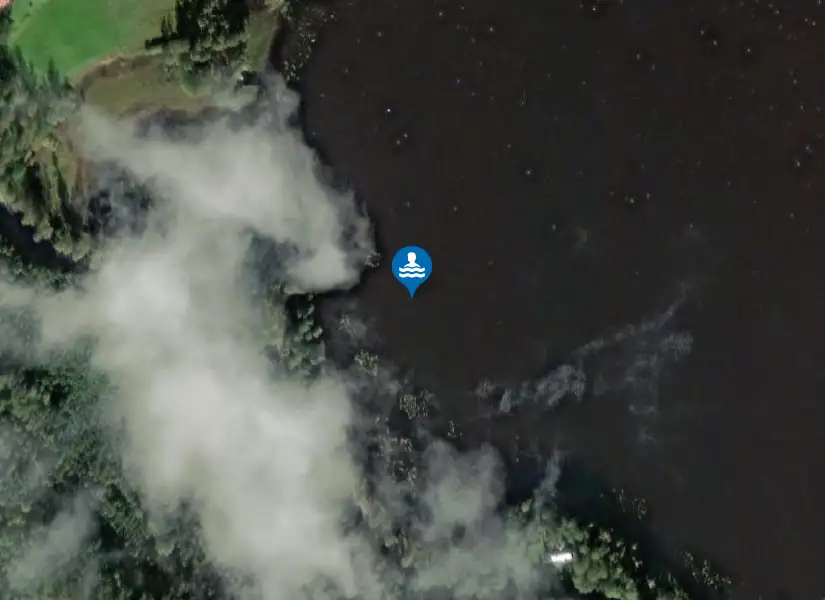 Åstjärn från satellit