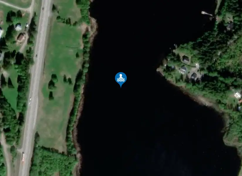 Åtebadet från satellit