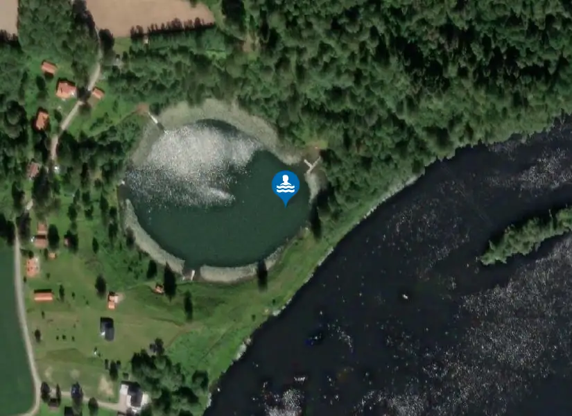 Älvsjön från satellit