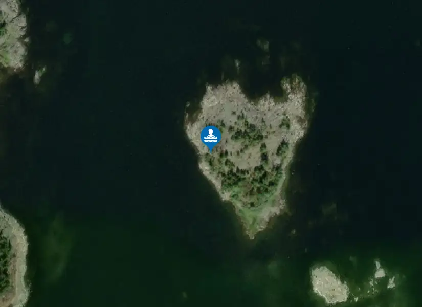 Ängskär från satellit