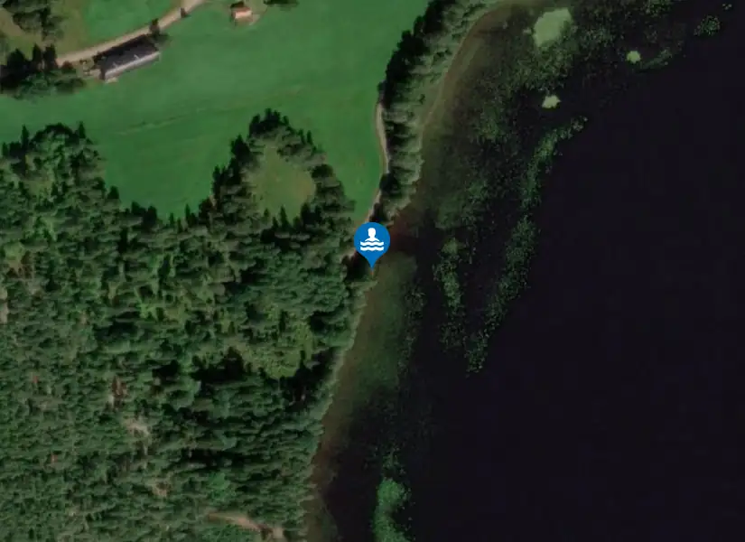 Ören, Bosand från satellit