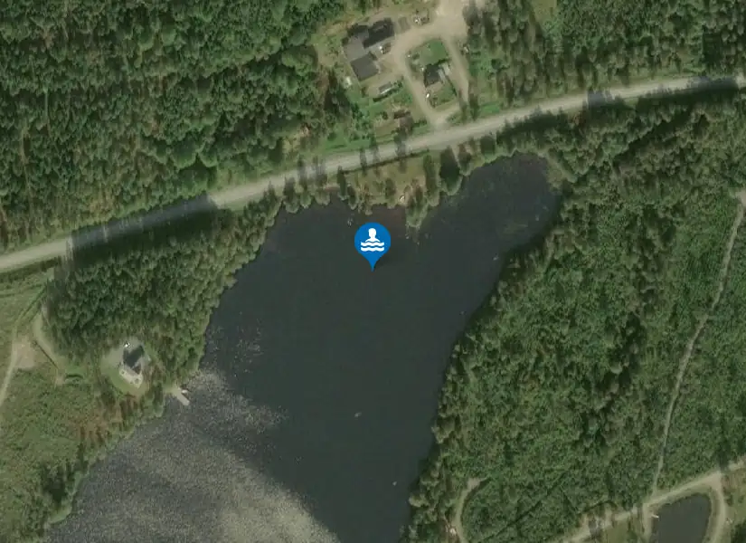 Örsjön från satellit