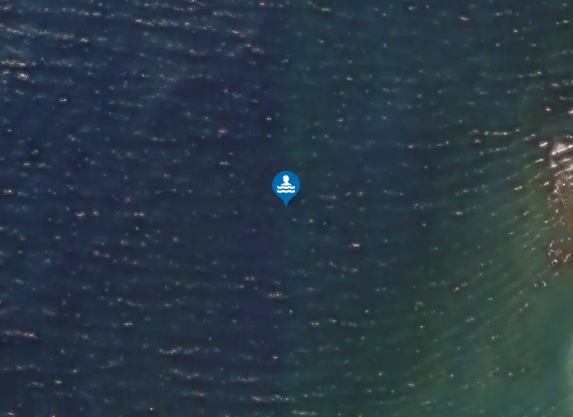 Bårstad från satellit