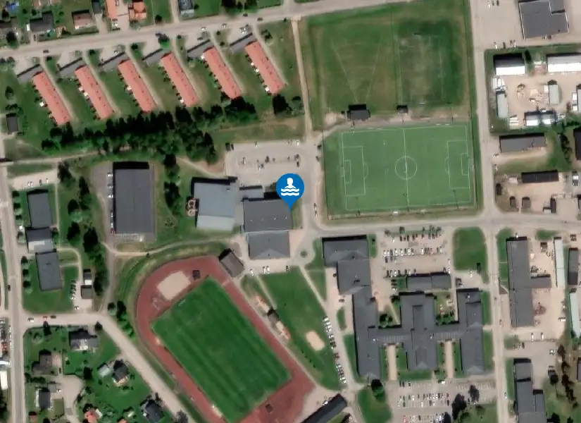 Torsbybadet från satellit