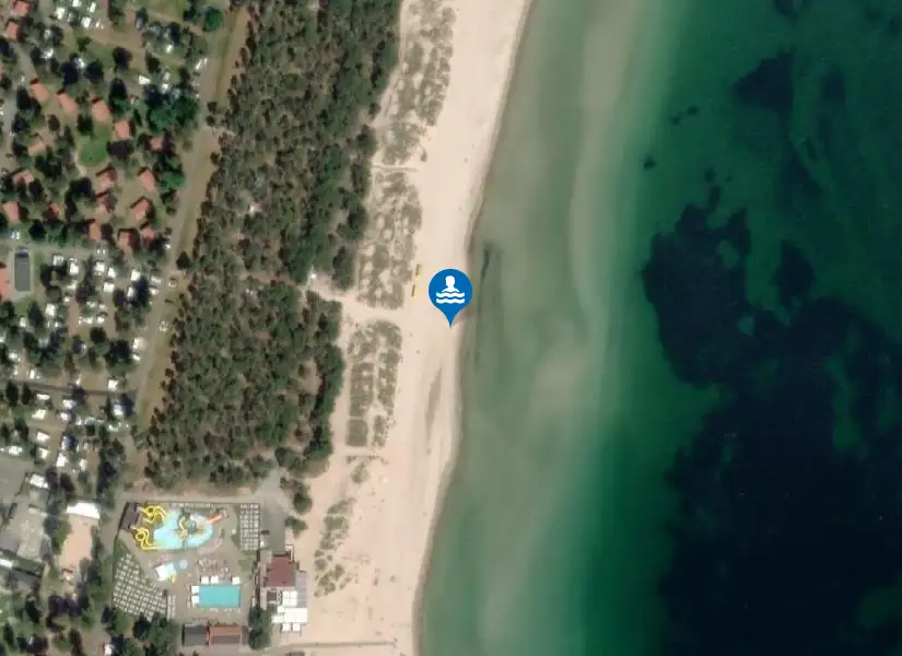 Böda Sand från satellit