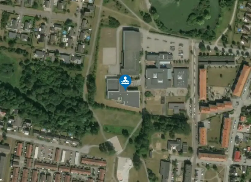Sjöbo simanläggning från satellit