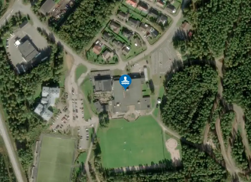 Töllstorpshallen från satellit