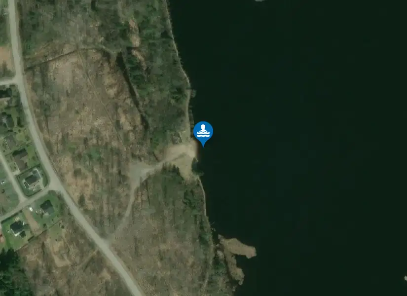 Dammsjön från satellit