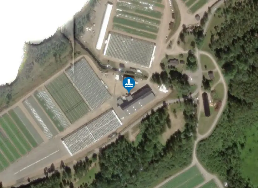 Flåboda från satellit