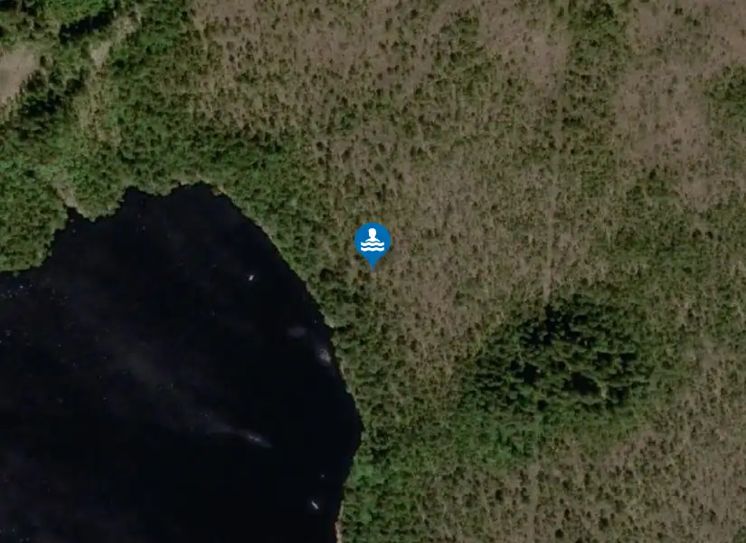 Risasjön från satellit