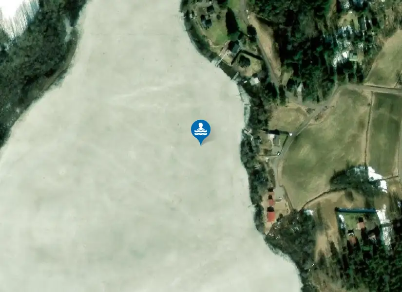 Dammsjön, Barkhyttan från satellit