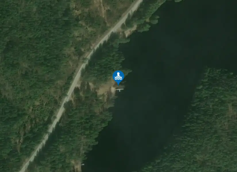 Dammsjön, Björsjö från satellit