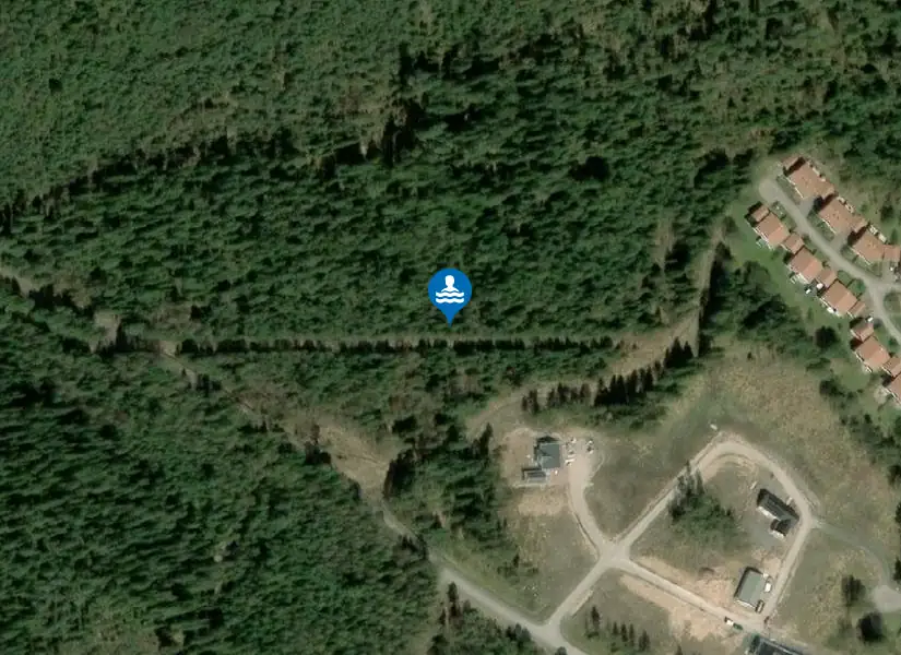 Dammyran från satellit