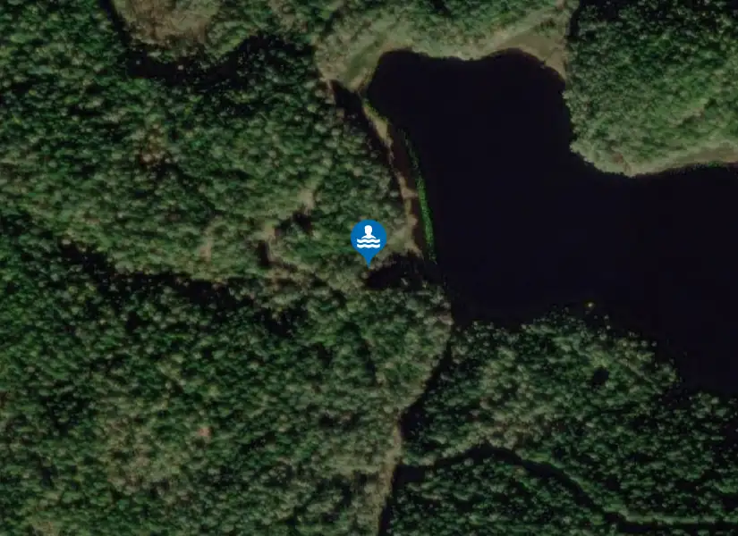 Furusjön från satellit