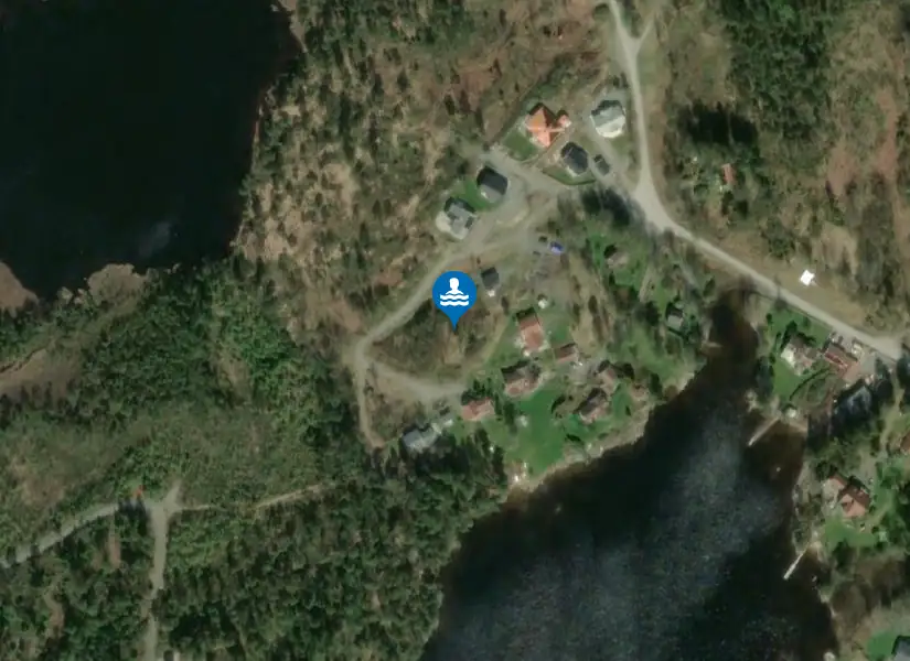 Stora Öresjön, Ubbhult från satellit