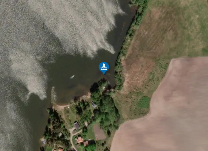 Vänern, Mellåsen från satellit