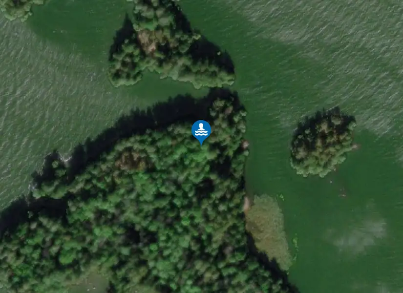 Hjälmaren, Dimbobaden från satellit