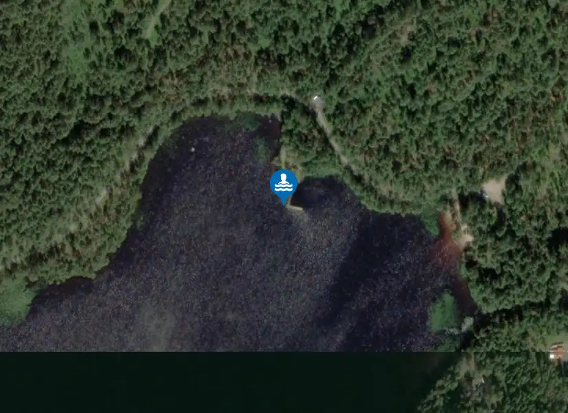 Djursjön från satellit