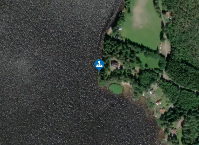 Bergsjön, Solhöjden från satellit