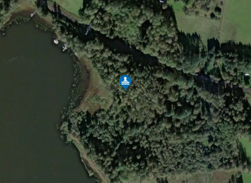 Bråtsjön från satellit