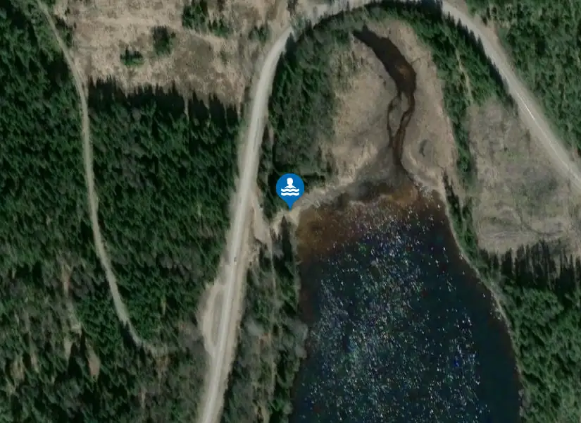 Rinnen, Smolmarks från satellit