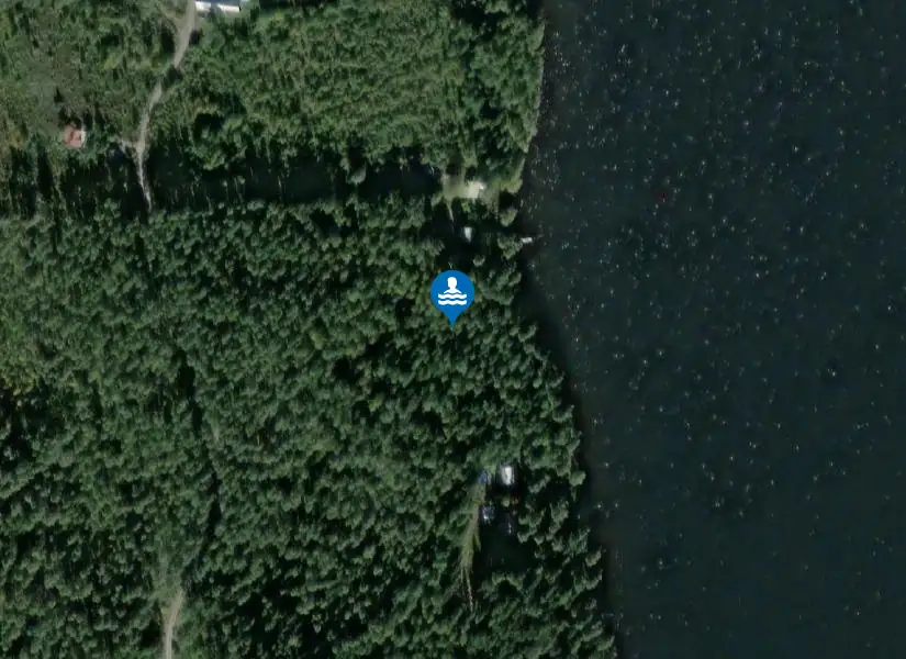 Jangen, Näs från satellit