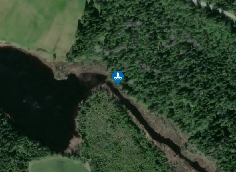 Sunnansjön från satellit