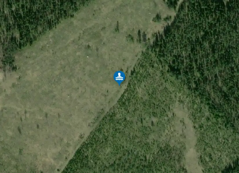 Lockne, Risebadet från satellit