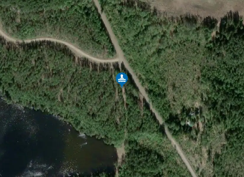 Drevviken från satellit