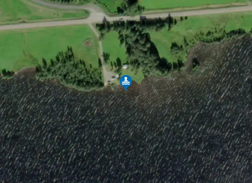 Alsen, Hökån, Wången från satellit