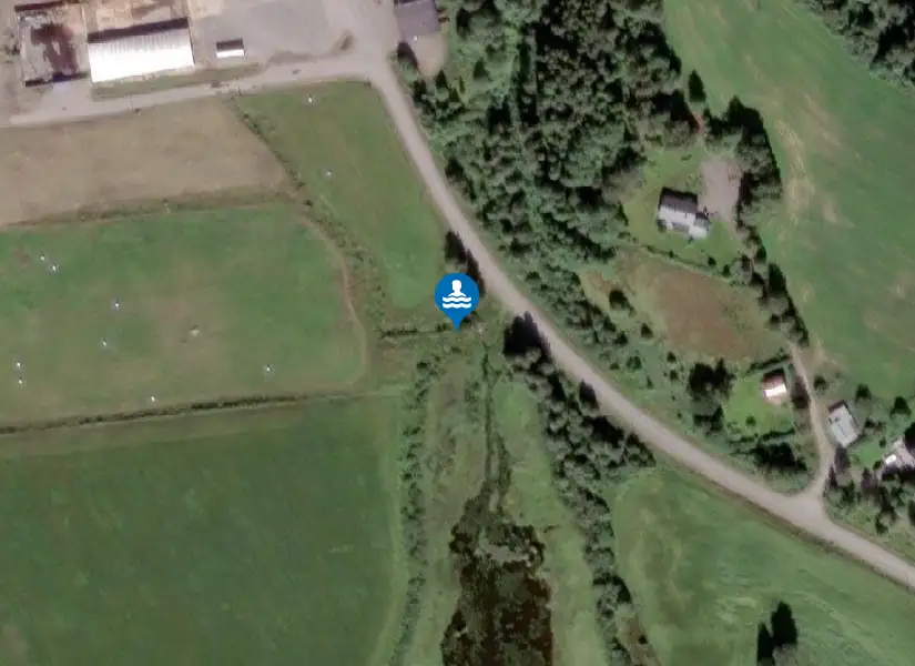 Hemsjön från satellit