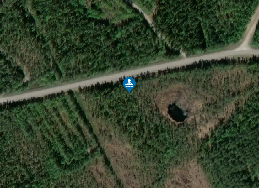 Släppträsk från satellit