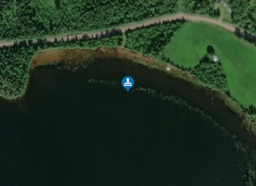 Stora Lappträsk från satellit