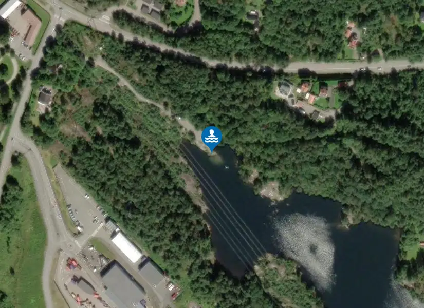 Kikås långvatten från satellit