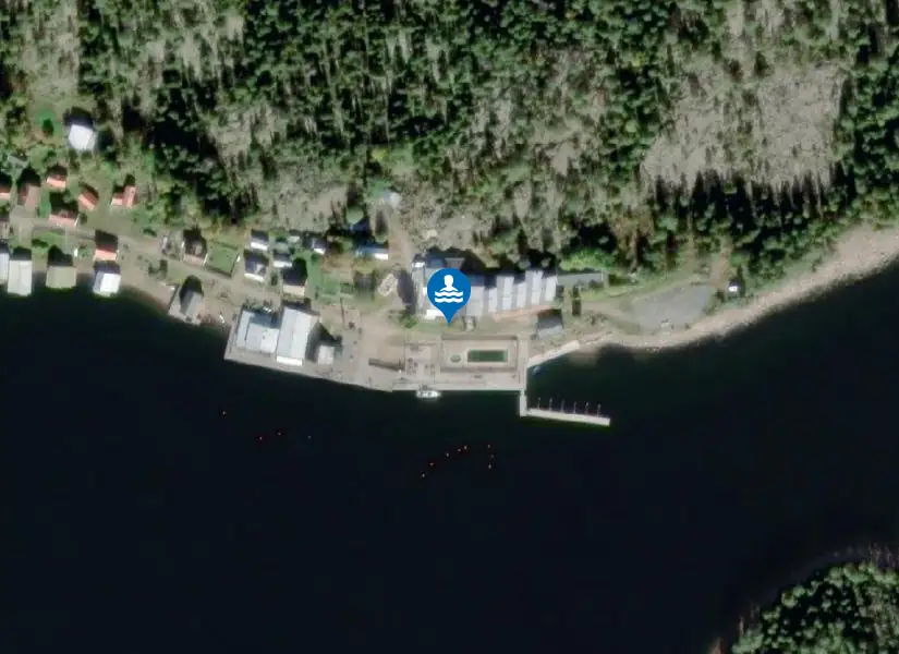 Ulvön från satellit