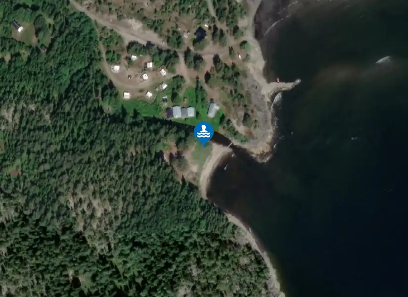 Byviken från satellit