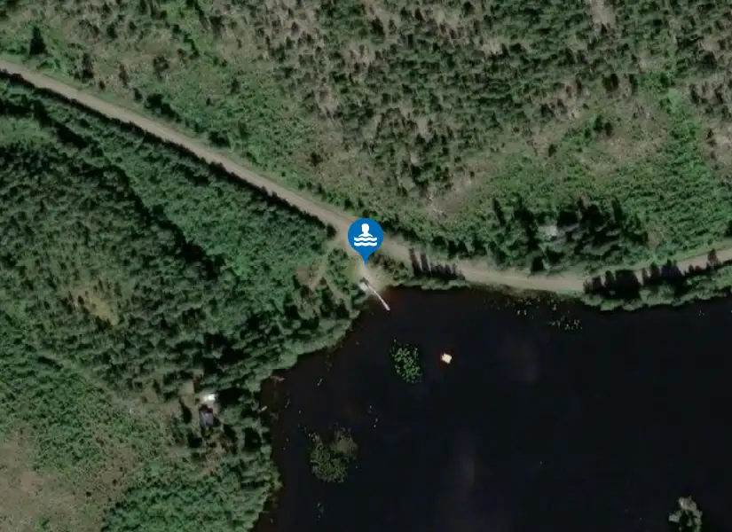 Grötsjön från satellit