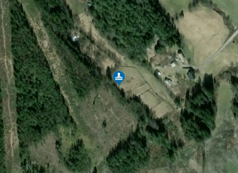 Snibbens camping & stugby från satellit