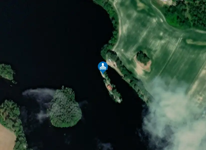 Edeforsen Stöde från satellit