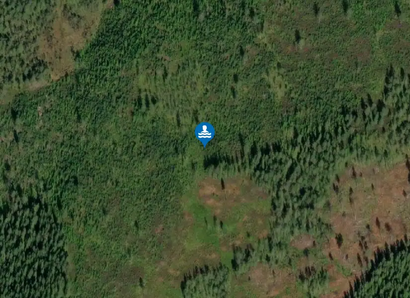 Gillersklacks simhall från satellit