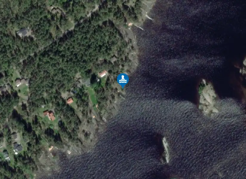 Benaområdet från satellit
