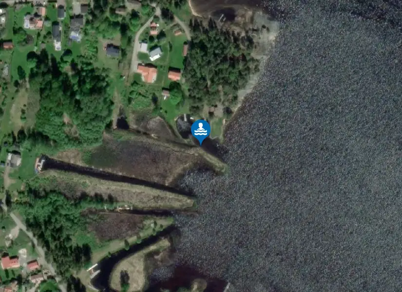 Brännäs från satellit