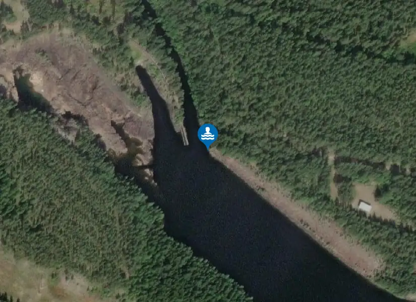 Öratjärn från satellit