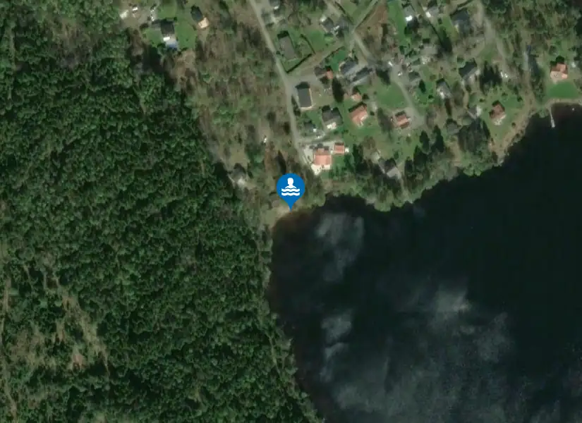 Lensjön från satellit