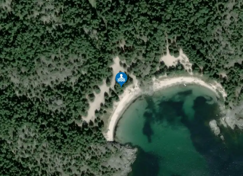 Ålö storsand från satellit